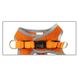 Світловідбиваюча шлея для собак ORANGE HIKING REFLECTIVE Croci, S 34-41 см помаранчева