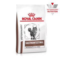 Корм для взрослых кошек ROYAL CANIN GASTRO INTESTINAL MODERATE CALORIE CAT 2.0 кг