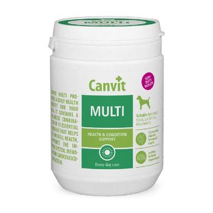 Мультивітаміни для собак Canvit Multi for dogs здоровий ріст 500г