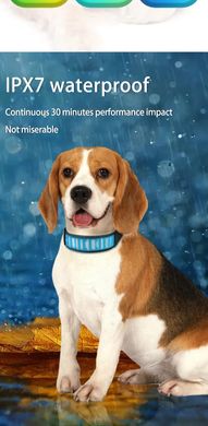 Нашийник для собак і котів з LED екраном Bluetooth Pet LED Collar - 4 кольори