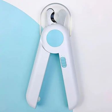 Когтерез с подсветкой для собак и котов LED Nail Clipper - розовый