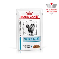 Вологий корм для дорослих котів ROYAL CANIN SKIN&COAT CAT 0.085 кг, 0.085 кг